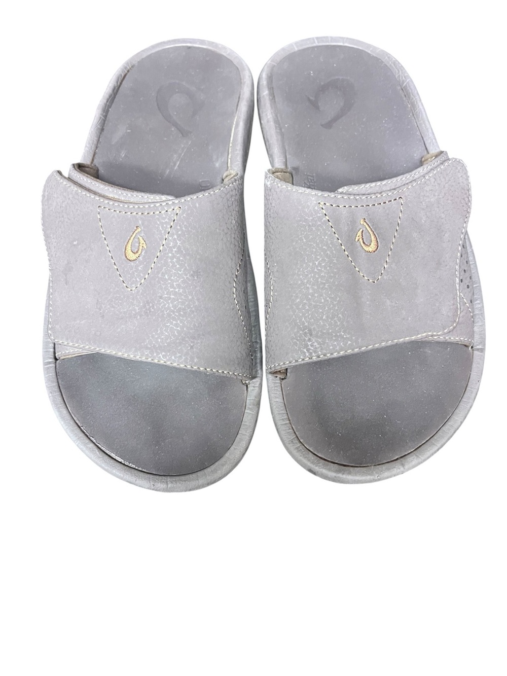 Olukai Nalu Men's Slide Sandals Dark Java Size 8 - Picture 3 of 6